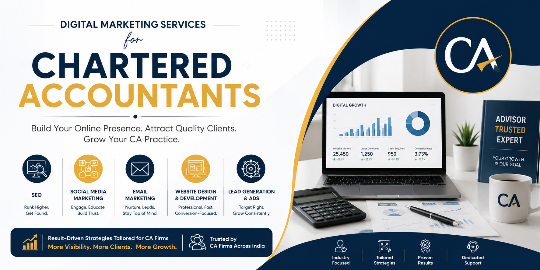 How Digital Marketing Services Help Chartered Accountants Get More Clients